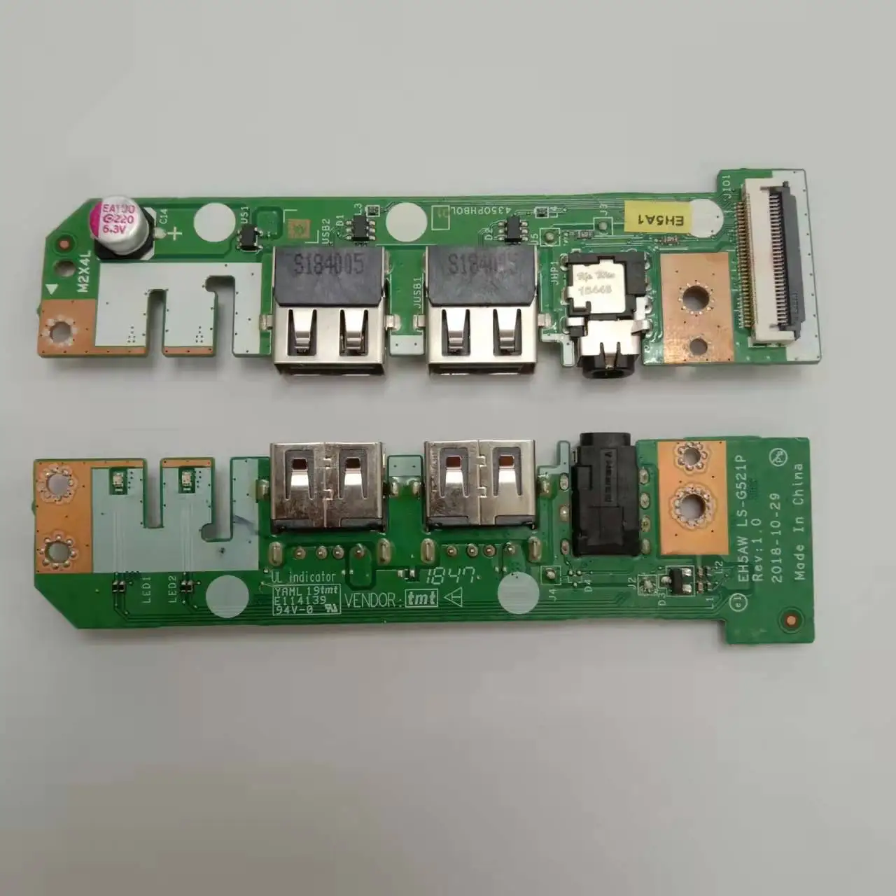 Laptop USB Audio Jack IO Daughterboard For Acer A515-52 A515-52G EH5AW LS-G521P