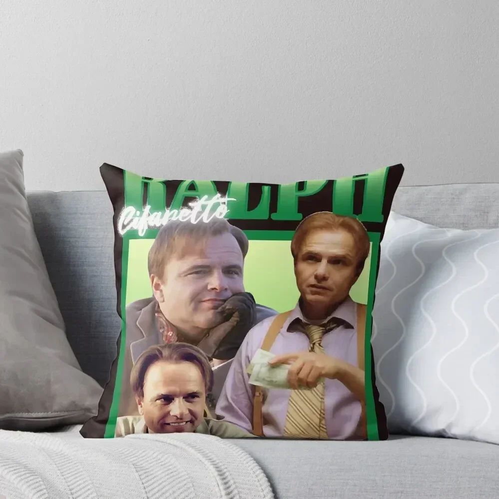Ralph Cifaretto Sopranos Homage Essential Essential T-Shirt Throw Pillow Sofa Decorative Covers pillow