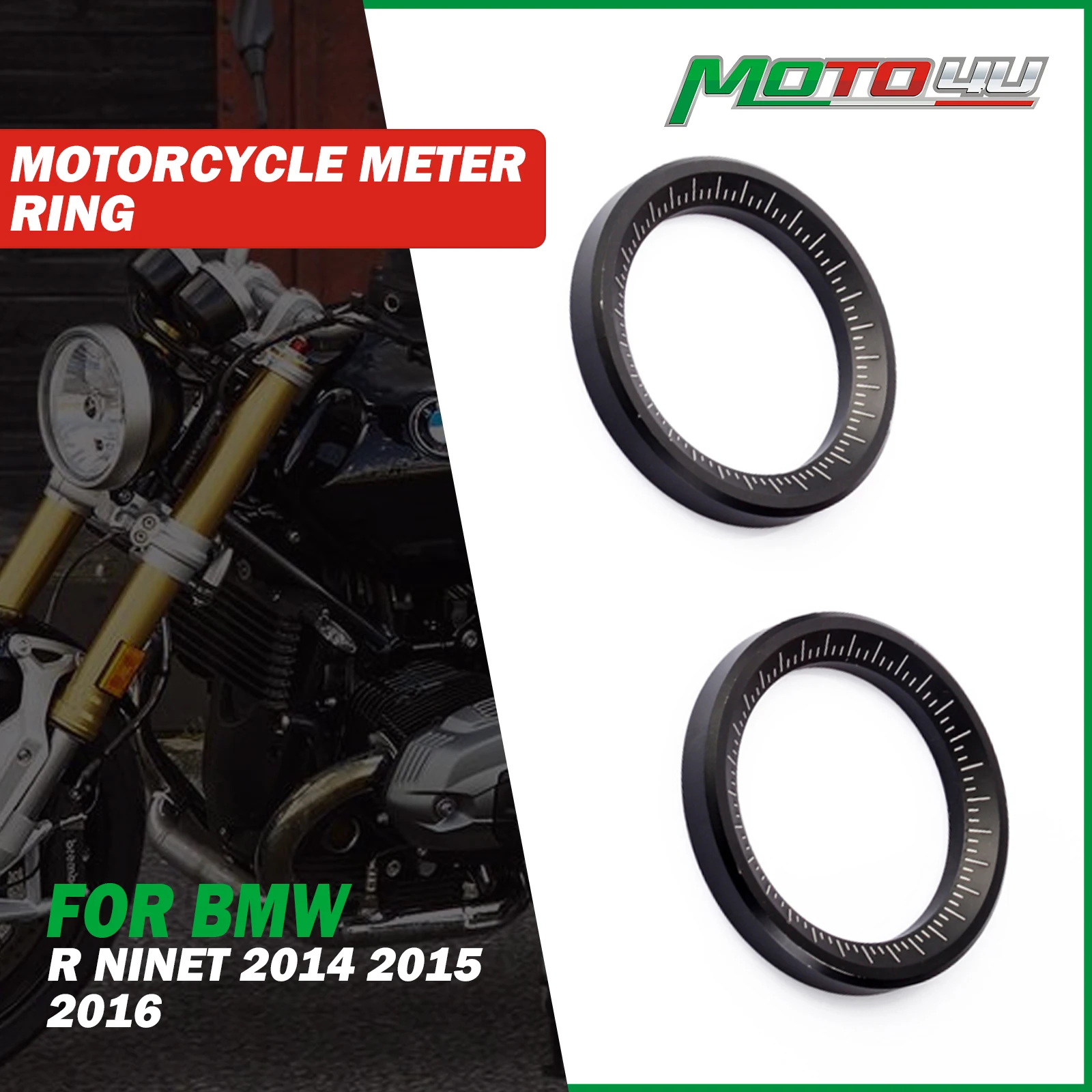 For BMW R Nine T R9T RNINET 2014 2015 2016 R Motorcycle Techometer Speedometer Ignition Starter Lock Key Ring Cover