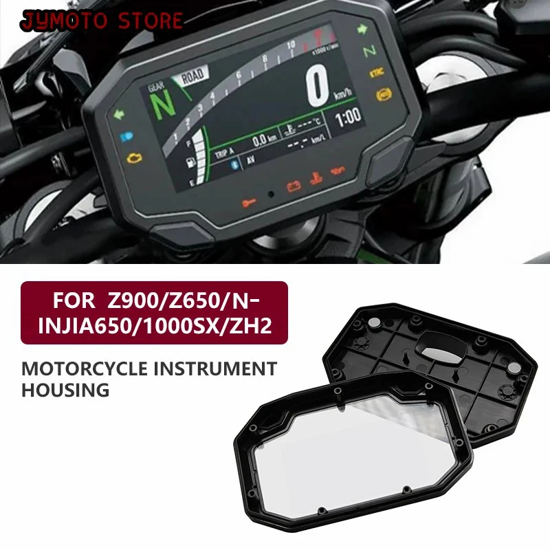 

For Kawasaki Z400 Z900 Z650 Ninja650 Z1000SX ZH2 Z900 Speedometer Tachometer Gauges Instrument Cover Case Housing Case Shell