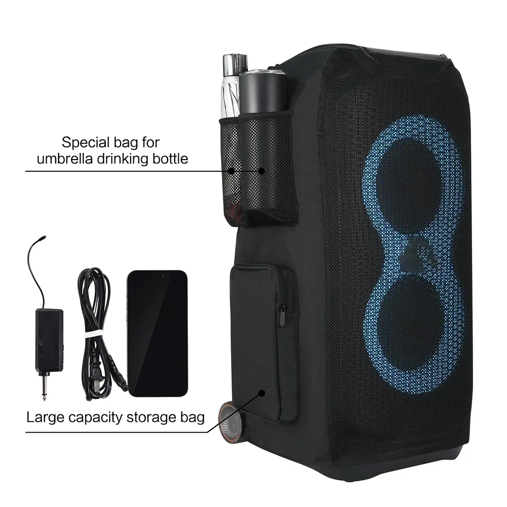 

Speaker Dust Cover Protective Case For PARTYBOX 320 Portable Speaker Dustproof Cover With Side Storage Pocket For Party ﻿