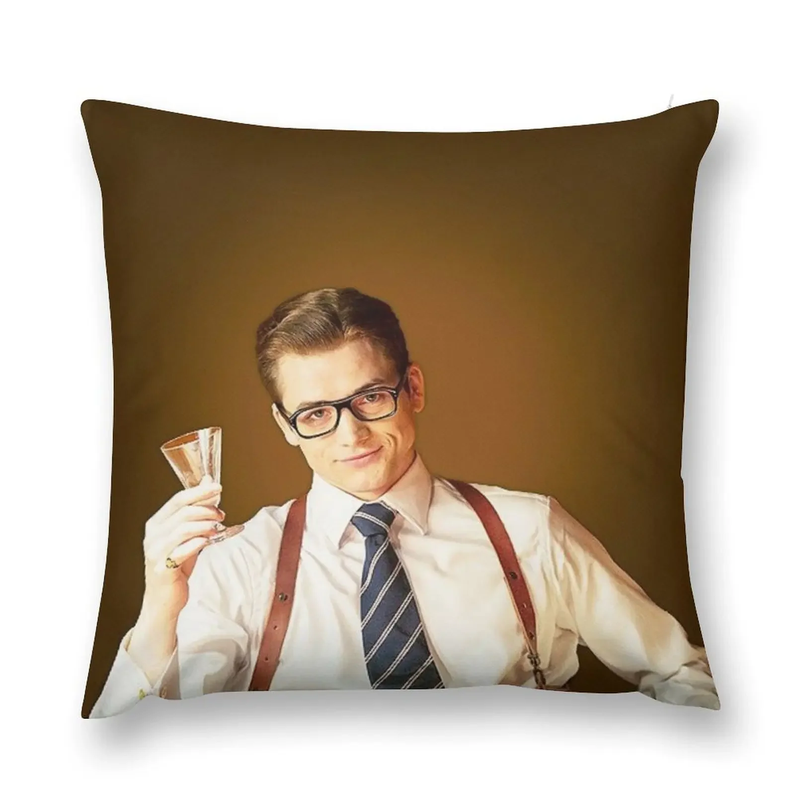 

Taron Egerton Throw Pillow Decorative Sofa Cushions Cushion Covers For Living Room pillow