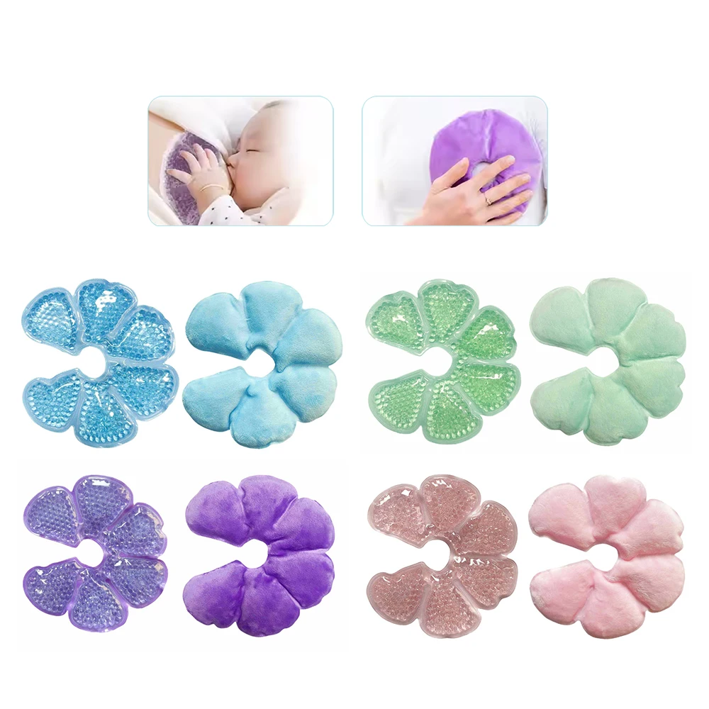 

Hot and Cold Compress Breast Pad Breastfeeding Let-Down Therapy Gel Pack Reuseable
