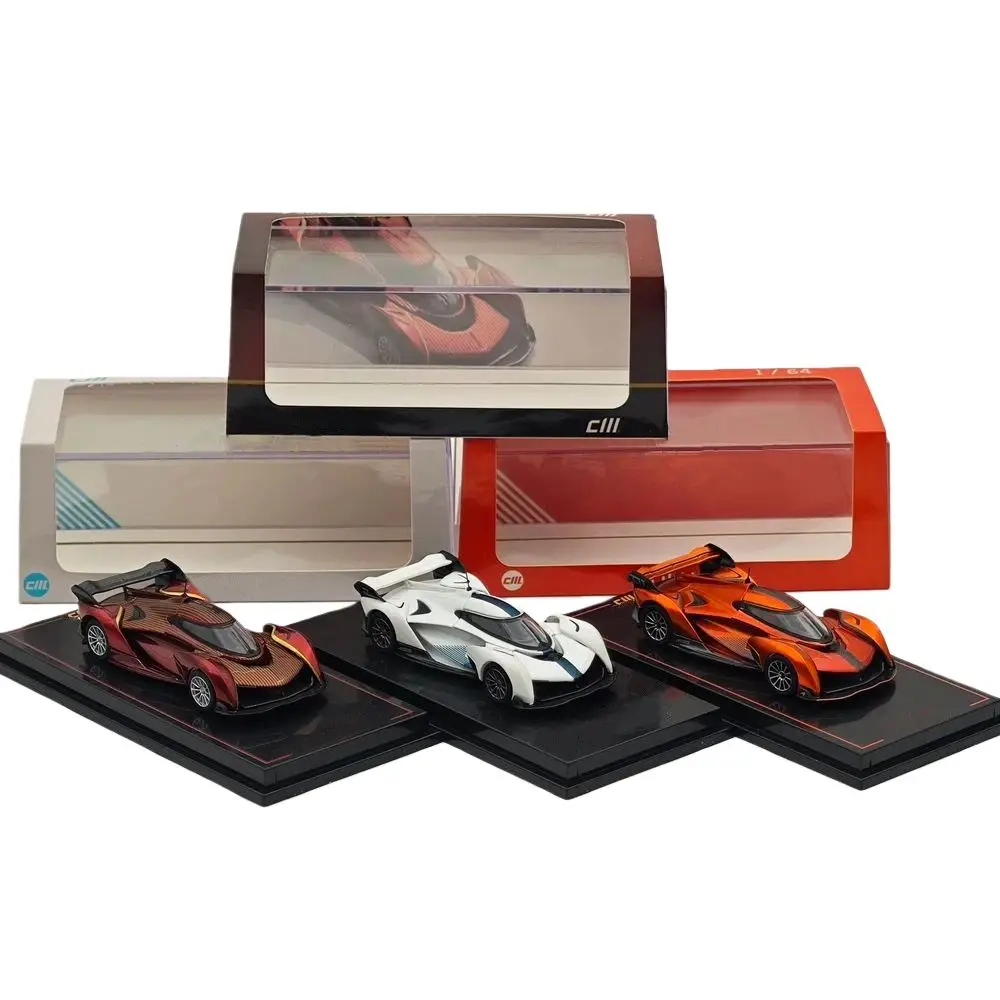 

CM 1/64 для Solus GT Racing Sports, литые под давлением металлические автомобильные украшения, суперкар, коллекция моделей игрушечных автомобилей