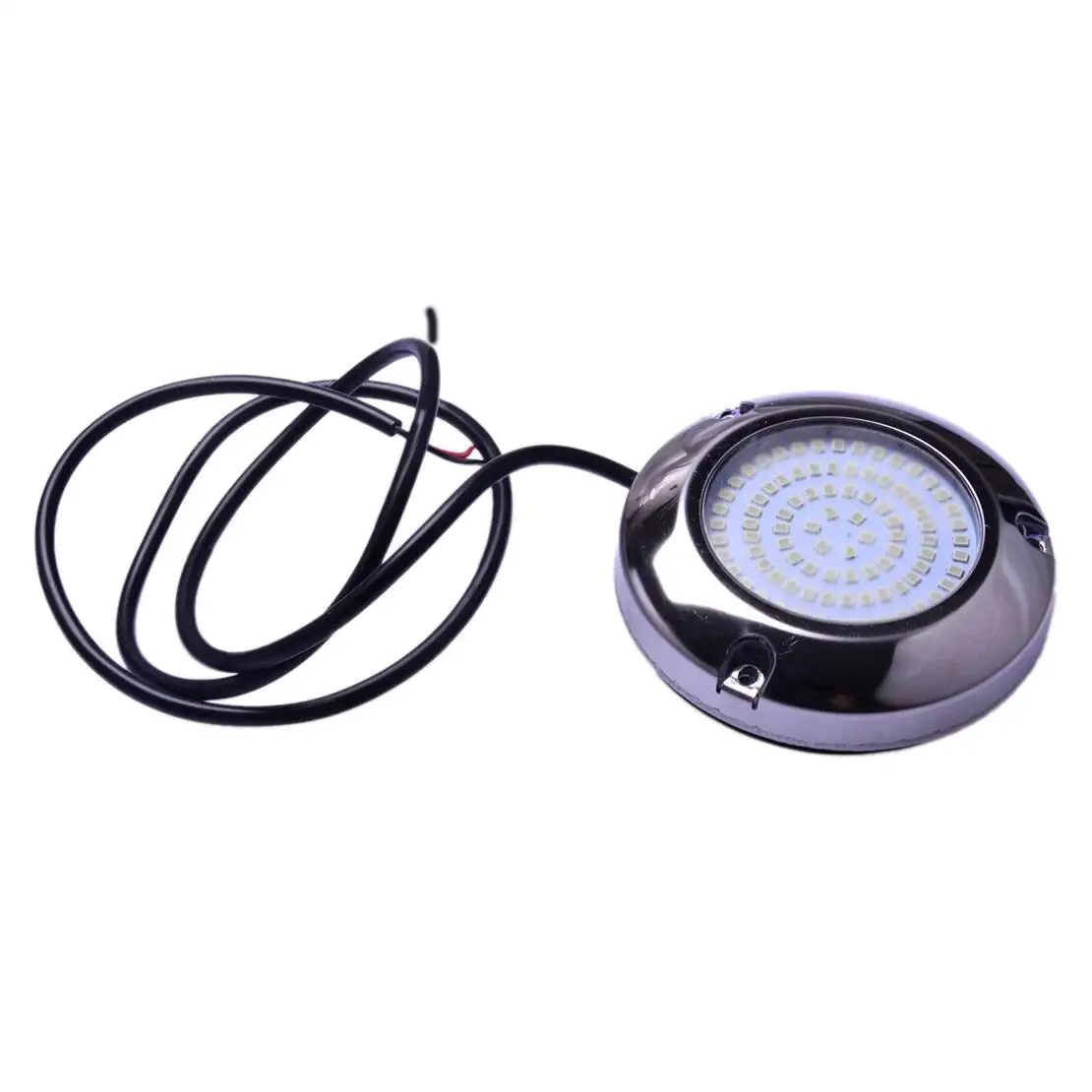 IP68 الفولاذ المقاوم للصدأ الضوء الأزرق 90LED تحت الماء عائم مركبة بحرية مقطورة معدات التخييم قافلة RV Transom Light