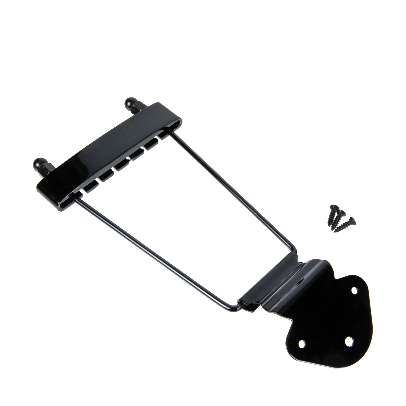 

Bridge Tailpiece Guitar Saddle Durable Accessories Tremolo Supply Metal Strain Plate System Parts