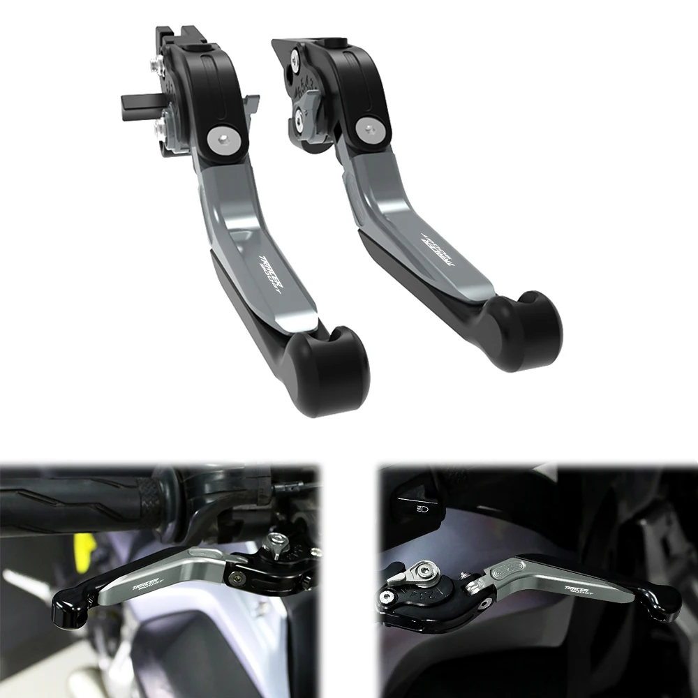 Fit For Yamaha Tracer 900GT(MTT850D) MT-10 2017 2018 2019 2020 CNC Adjustable Foldable Extendable Motorcycle Brake Clutch Levers