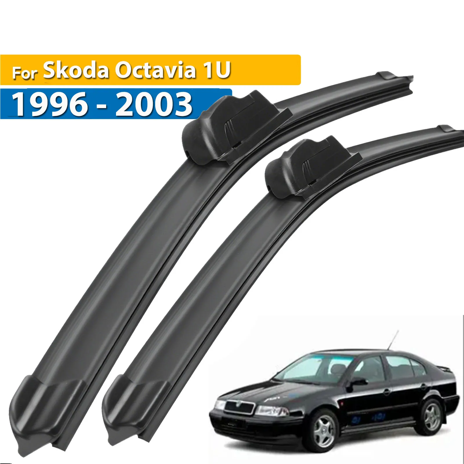 

Erick's Wiper Front Wiper Blades For Skoda Octavia 1U MK1 1996 - 2003 Windshield Windscreen Window Car Rain Brushes 21"+19"