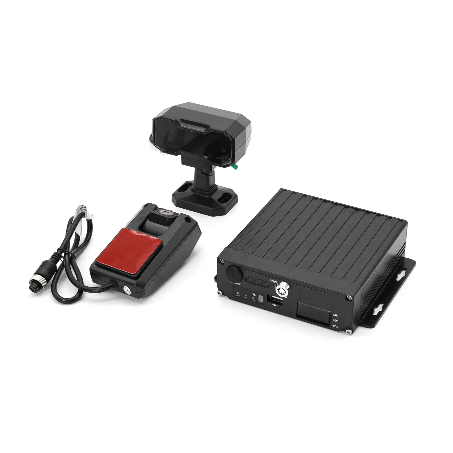  4CH H.265 1080PP Mobile Dvr ADAS DMS MDVR 4CH 4G GPS WIFI SD Card Video Recorder Car Camera Mdvr 4G Vehicle Truck MDVR