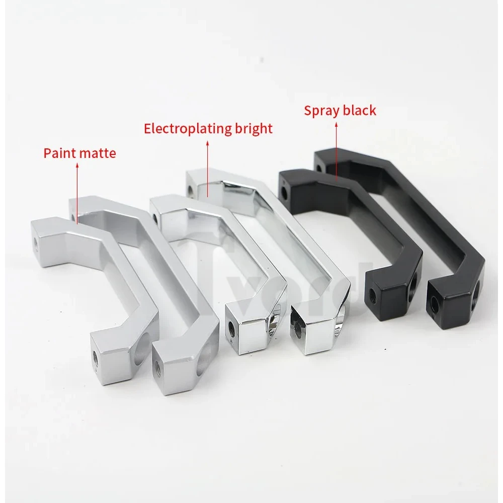 LS520 Explosion-Proof Electric Box Cabinet Handle Black Drawer Equipment Armrest Aluminum Alloy LS06 Bridge Handle