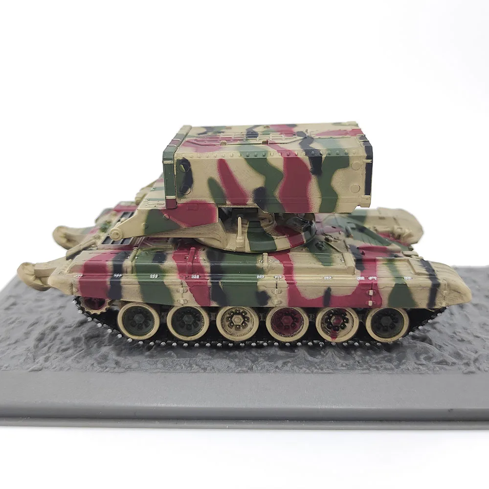 دييكاست سوليدو 1:72 مقياس TOS-1 ضوء درع قاذفة الصواريخ خزان سبيكة نموذج تحصيل لعبة هدية تذكارية العرض