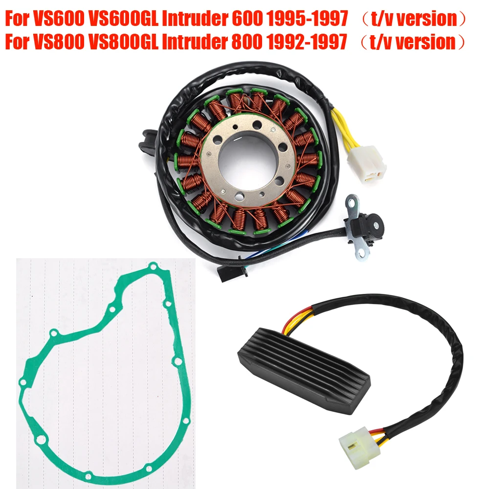 VS600 VS600GL VS800 VS800GL Regulator Rectifier Stator Coil Gasket For Suzuki VS 600 600GL 800 800GL Intruder