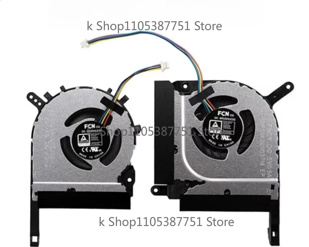 New Original Laptop CPU GPU Cooling Fan For Asus FA506H FX506QR FX506QM FX506HM FX506QE FX506IC FA706H