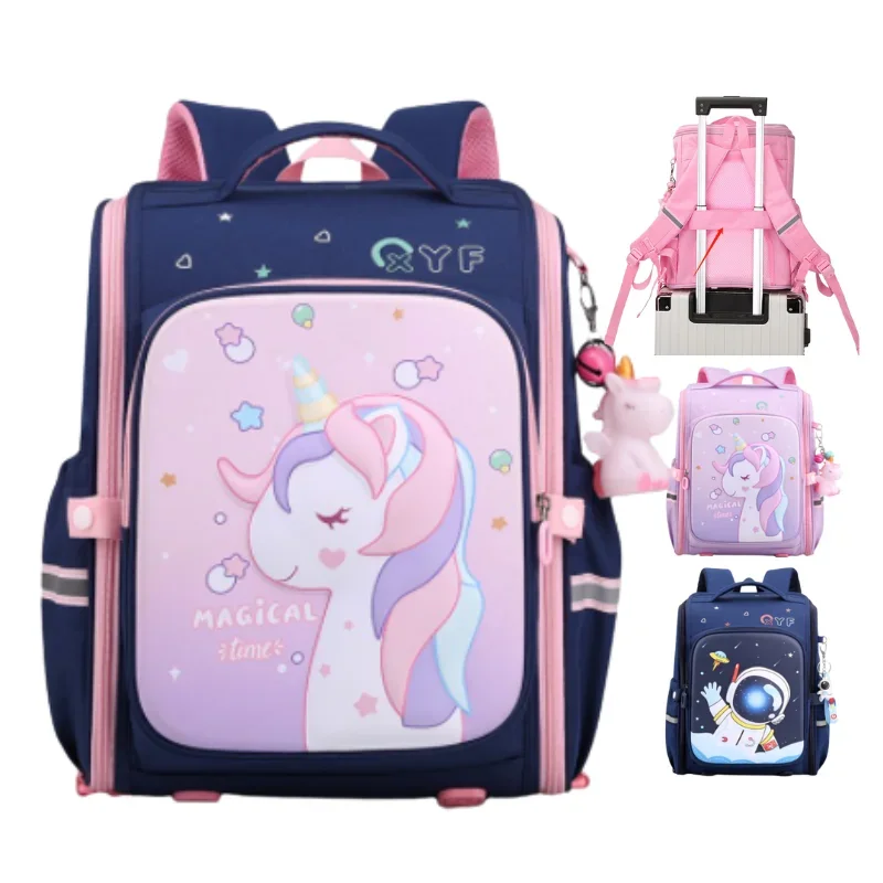 

Primary School Backpacks for Girls Teens Cute Bookbags School Bag Lightweight Orthopedic Students Daypack