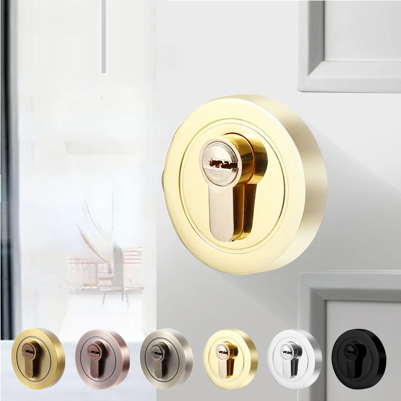 

Double-sided Invisible Door Lock Indoor Wooden Door Background Wall Hidden Door Lock Room Door Silent Lock Balcony Door Lock