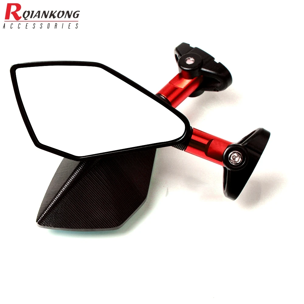 Universal Aluminum motorcycle Mirror Moto Rearview Side Blue Glass MirrorFor HONDA CBR929RR CBR954RR CB1000R CBR 1000 929 954 RR