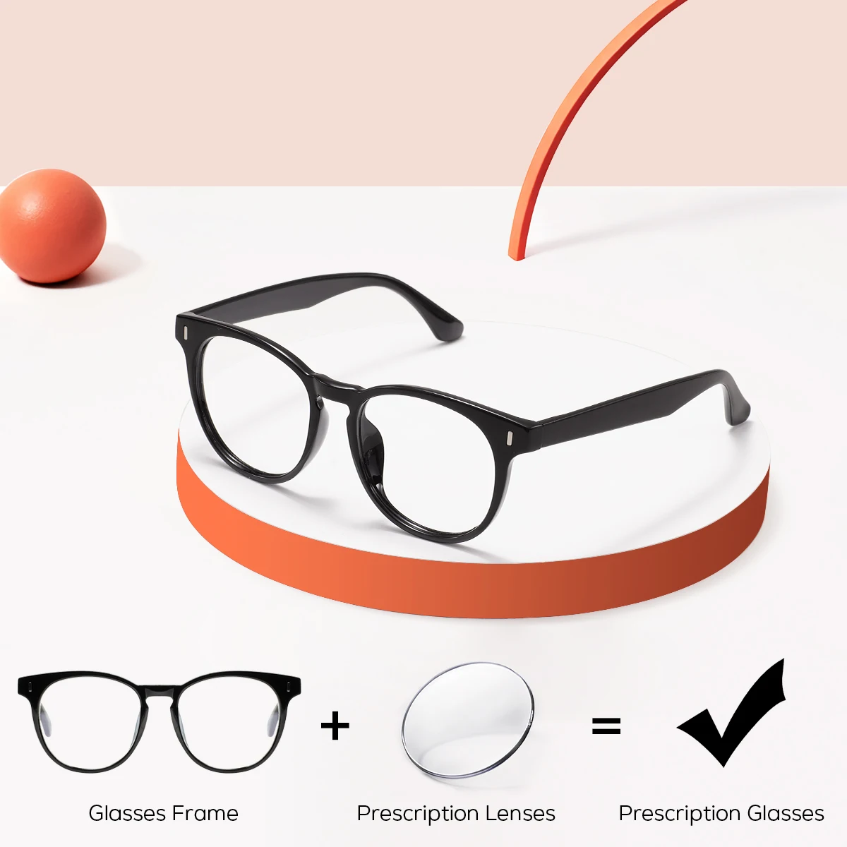 

TR90 унисекс модные круглые очки по рецепту женские прозрачные ретро очки в полной оправе для близорукости компьютерные очки для чтения на заказ