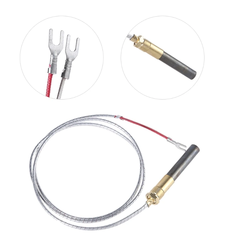 Y1UD Temperature Thermopile Thermocouple High Temperature Resistant for Gas Fire-place Heater Fittings