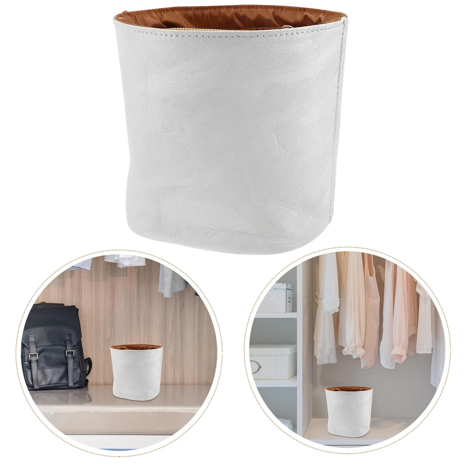 

Bucket Bag Inner Liner Mini Purse Organizer Insert 5.89x5.31x4.72in Multi Compartment Zippered Bag Storage Organizer for Handbag