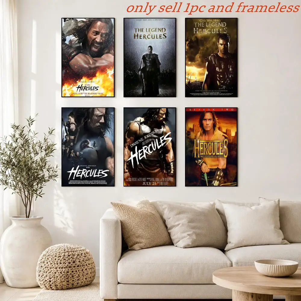 Hercules Epic Fantasy Adventure Poster Prints Cover Painting Wall Art Picture Living Room Home Decor