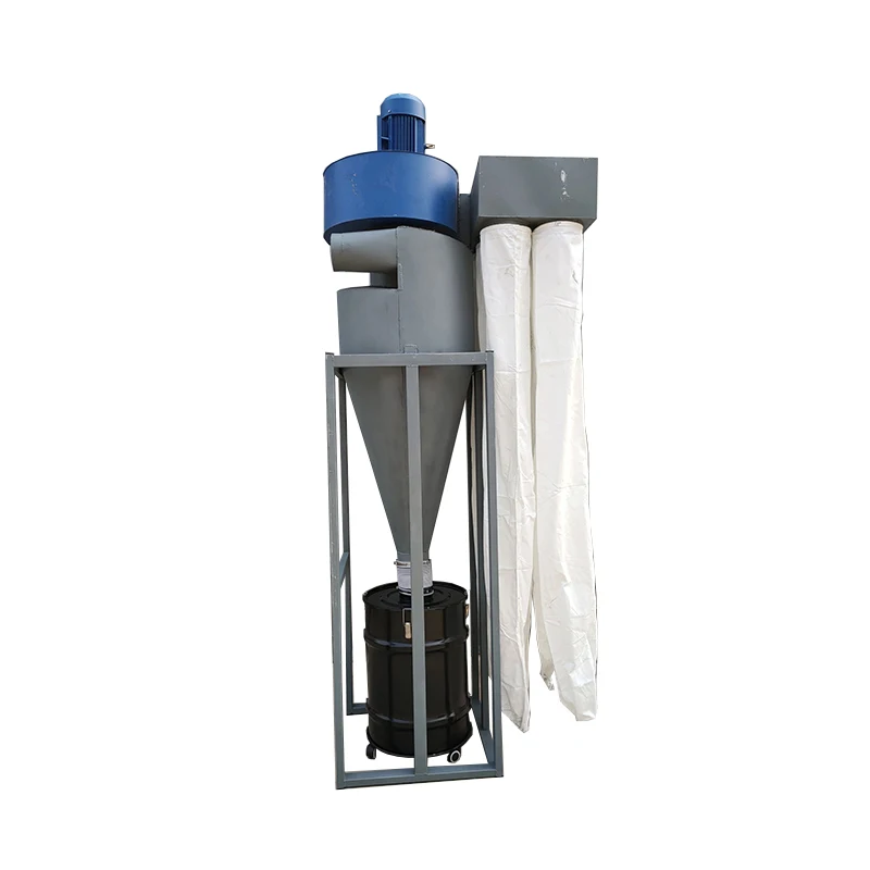 3200 4KW Industrial Dust Collector Cyclone with Pulse Cleaning System for Woodworking