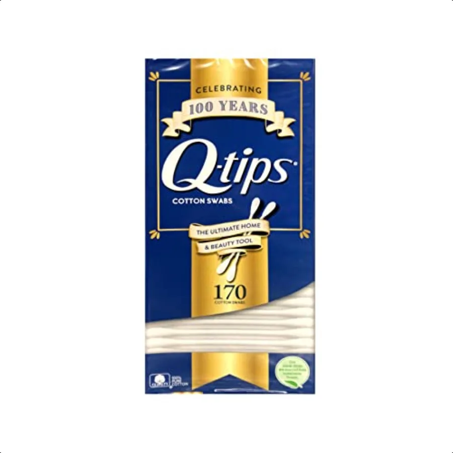 Tamponi di cotone Qtips Confezione da 170 pezzi da 4 tamponi totali da 680