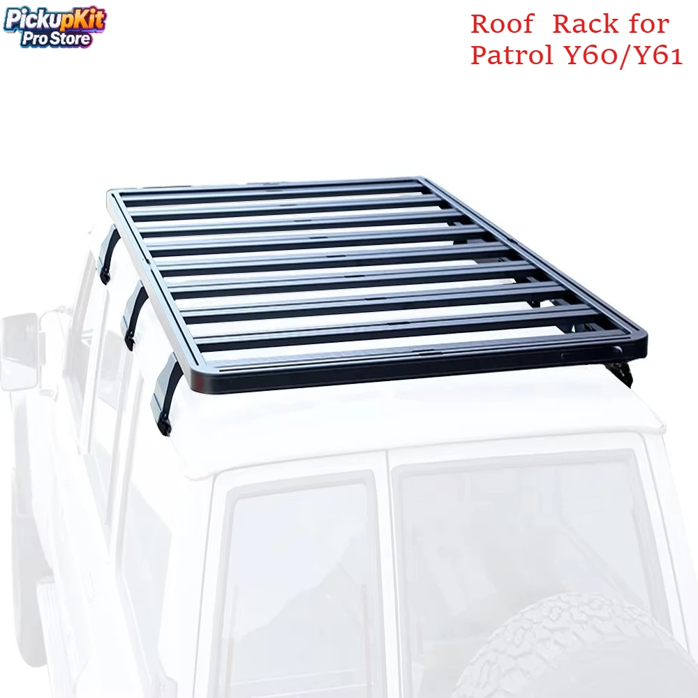 

Off Road Car Roof Rack Heavy Duty Steel Roof Basket Specifically for Patrol Y60/Y61