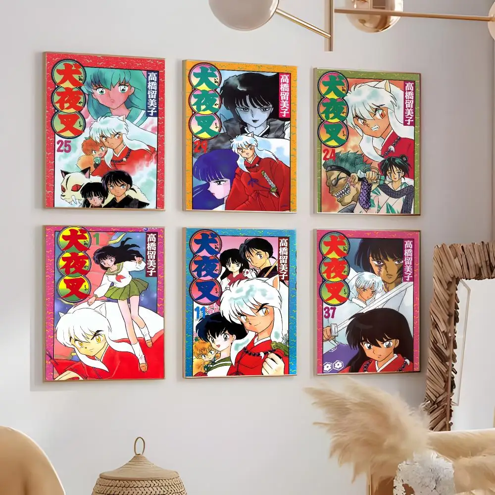 Anime Manga I-Inuyasha Poster Contemporary Home Wall Ornaments & Stylish Indoor Accents