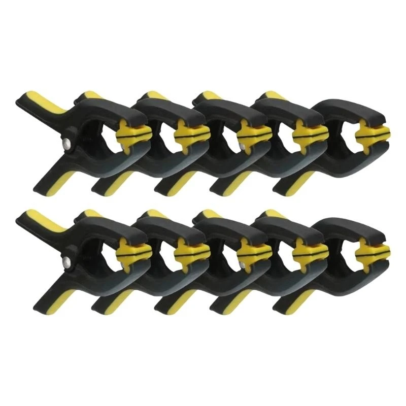 581E Pack of 10 Portable Sturdy Small Clamp for Backdrops Stands and Home Improvement