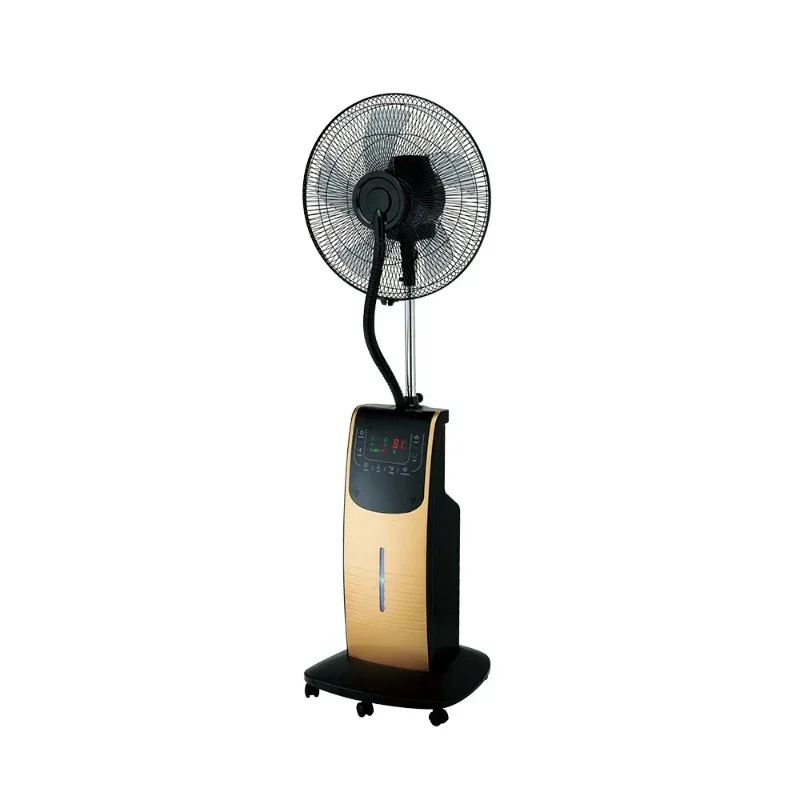 for high quality air cooler rechargeable domestic standing humidifier mist fan with remote