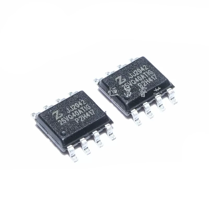 Flash SOP8 novo e original de 4Mbits, ZB25VQ40ATIG, 25VQ40ATIG, 512KB, 5 PCes