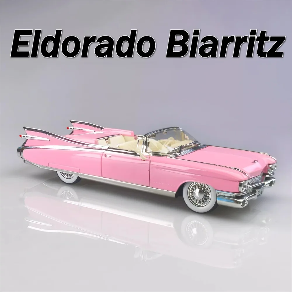 1:24 Eldorado Biarritz M8 Sportwagen Modell Spielzeug Legierung Diecast Sound Licht Zurückziehen Stoßdämpfung Miniatur Fahrzeug Kinder Geschenk