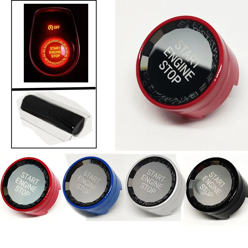 Car Styling For BMW 1 2 3 4 5 6 7 Series F20 F21 F22 F23 F30 F34 F10 F18 F12 F07 F01 F02 ENGINE START STOP Switch Button Sticker