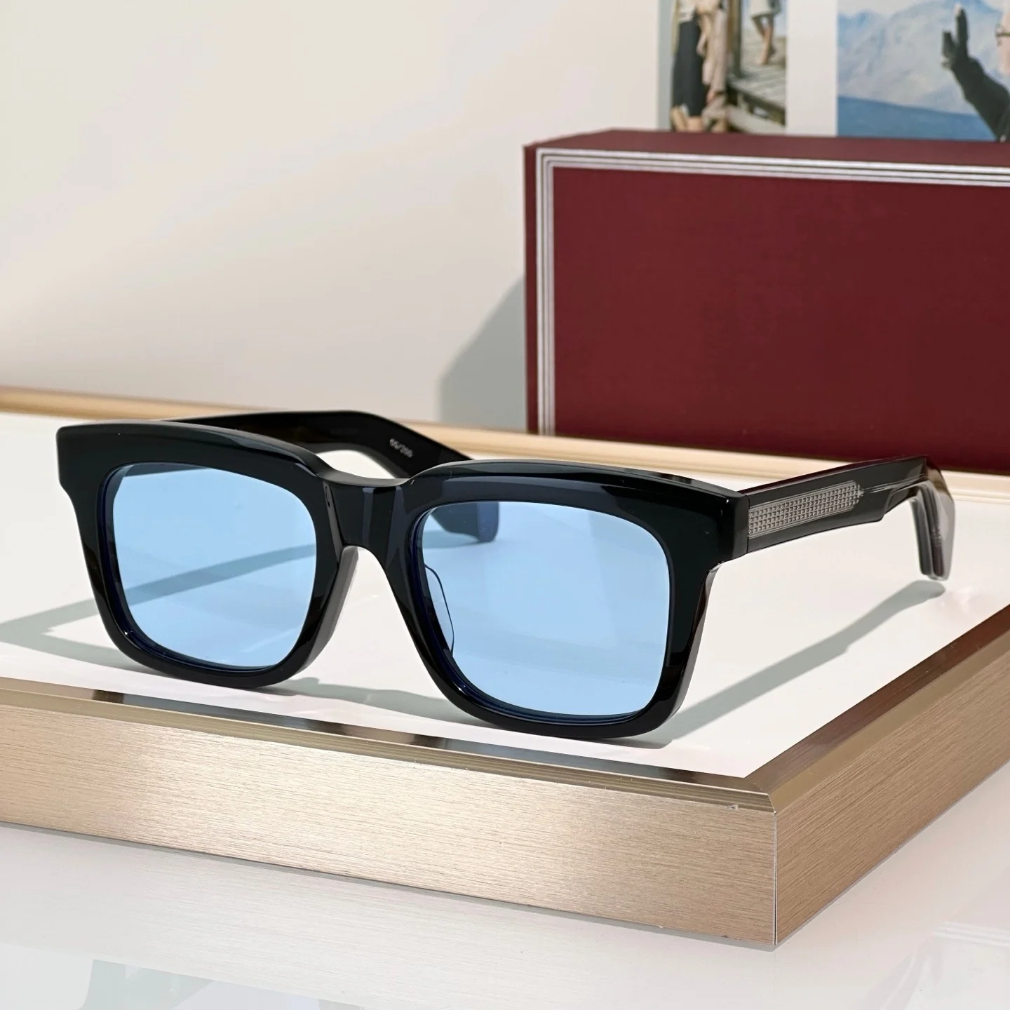 JMM TORINO EPOXY High Quality and Fashion in 2026 Original Brands Sunglasses Square Acetate Luxury Designer Sunglasses Unisex