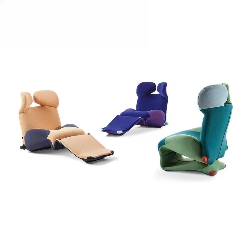 Ergonomic recliner Italian minimalist living room leisure lazy sofa chair