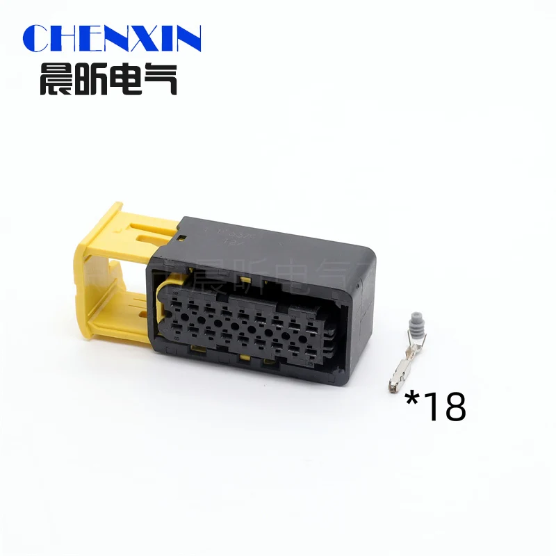 18 Pin 1-1563759-1 1-1564526-1 New Energy Vehicle Connector Urea Pump Sensor Plug Waterproof Auto Socket