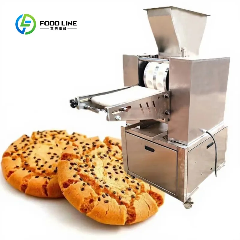 Cookie Dough Extruder Machine,  Commercial Stainless Steel Adjustable Thickness Multi Pattern Discs for Bakery Shop Efficiency
