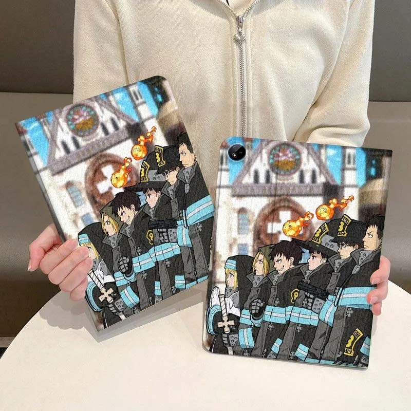 

F-Dark F-Forces Anime Art Tablet Case For Vivo IQOO Pad Air Pad3 IQOO Pad5 Pad2 Pad3 SE Pro 11.5 12.1 12.3 13 Inch