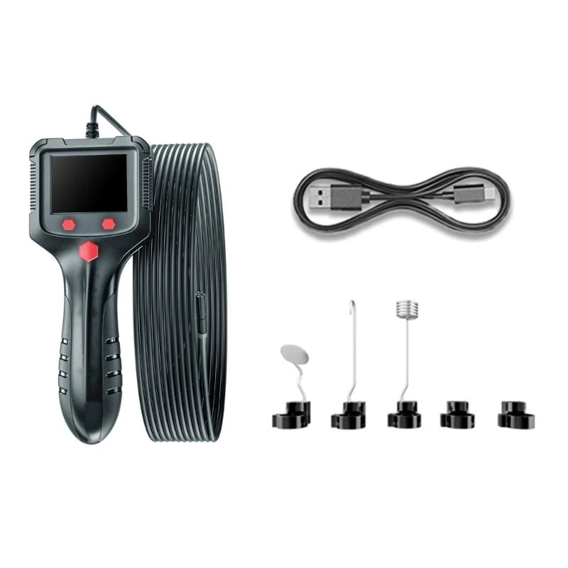 

Large Screen Endoscopic Camera for Car Maintenance Small Endoscopy Camera with Long Cable for Automotive & pipelines
