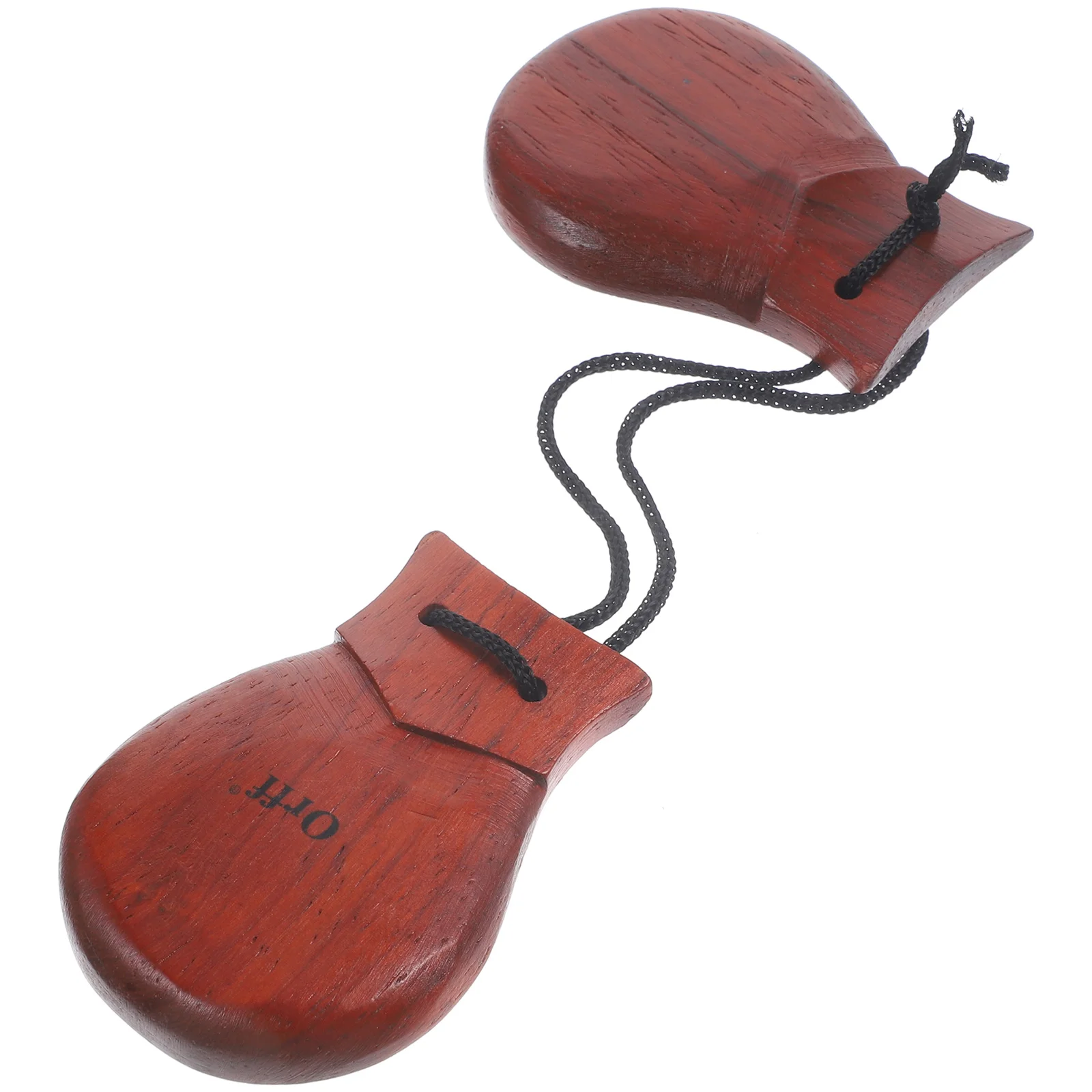 Adults Instruments Large Stemless Castanets Percussion Spanish 1 Musical Wooden Make Decision Pear