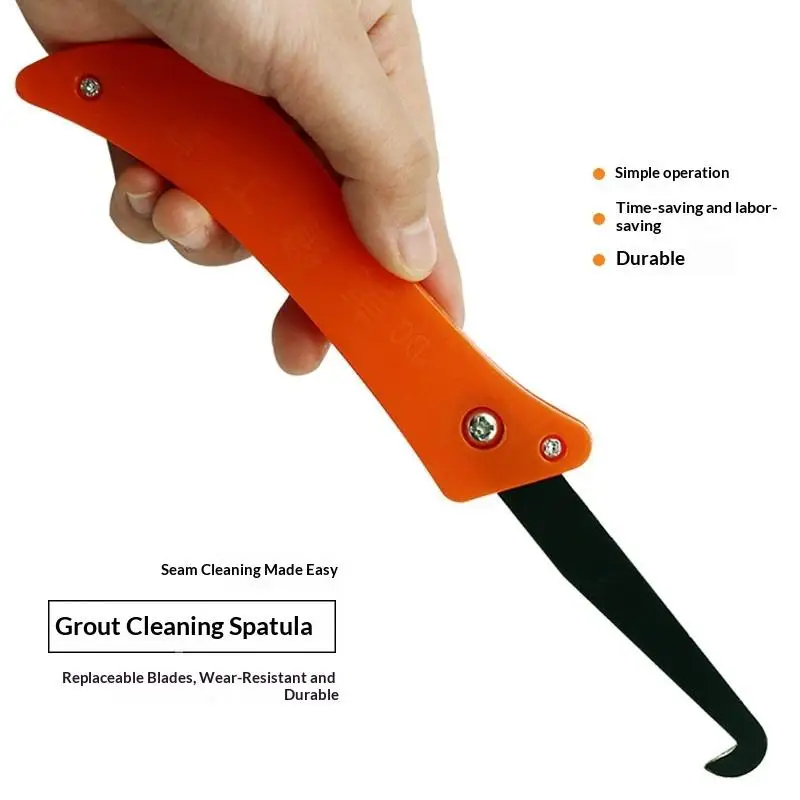 2pcs Heavy Duty Weed Puller Durable Metal Garden Weeder Tool Foldable Lightweight For Lawns Pathways No Batteries Orange
