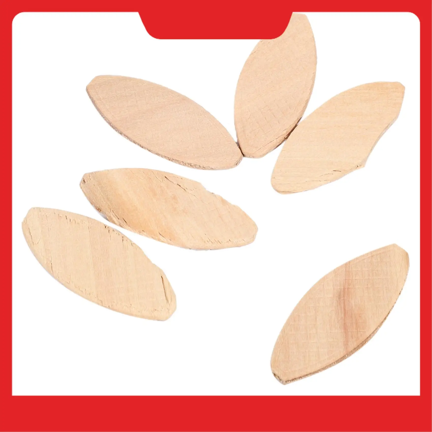 

A32HOT-100Pcs No.20 Assorted Wood Biscuits For Tenon Machine Woodworking Biscuit Jointer