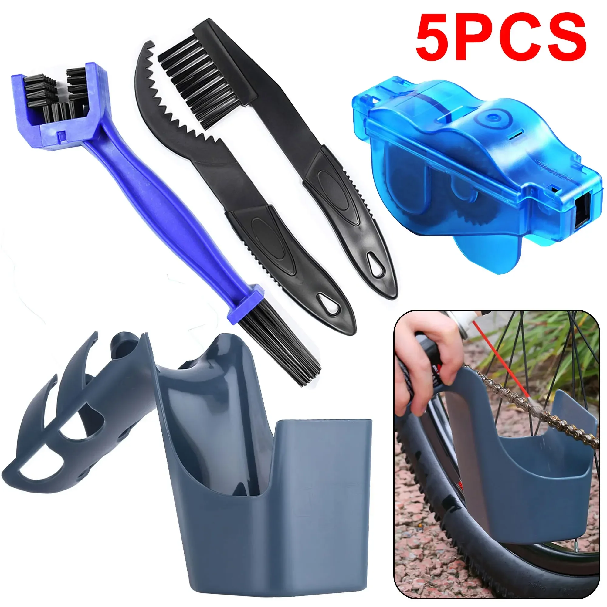 

Motorcycle Oil Splash-Proof Agent Bicycle Chain Oil Storage Tools Box Chain Oil Anti-spray Scrubber Tools Chain Cleaning Tools