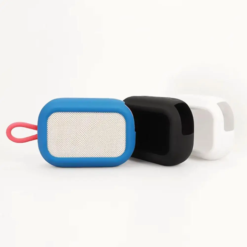 1pc Silicone Cover For SoundCore Select 4 Go Soft Durable AntiCollision AntiScratch DustProof AntiSlip Portable Lanyard Compact