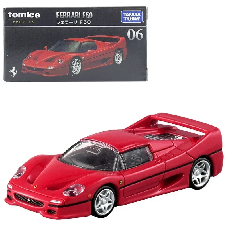 

Аниме Takara Tomy Tomica Премиум автомобиль Mini FERRARI F50 TP06 литой под давлением сплав игрушки детская коллекция дисплей игрушка в подарок