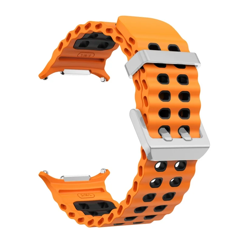 Marine Band für Samsung Galaxy Watch Ultra2 2026 Sport Silikonarmband Samsung Galaxy Ultra 47mm Uhrenarmband Zubehör