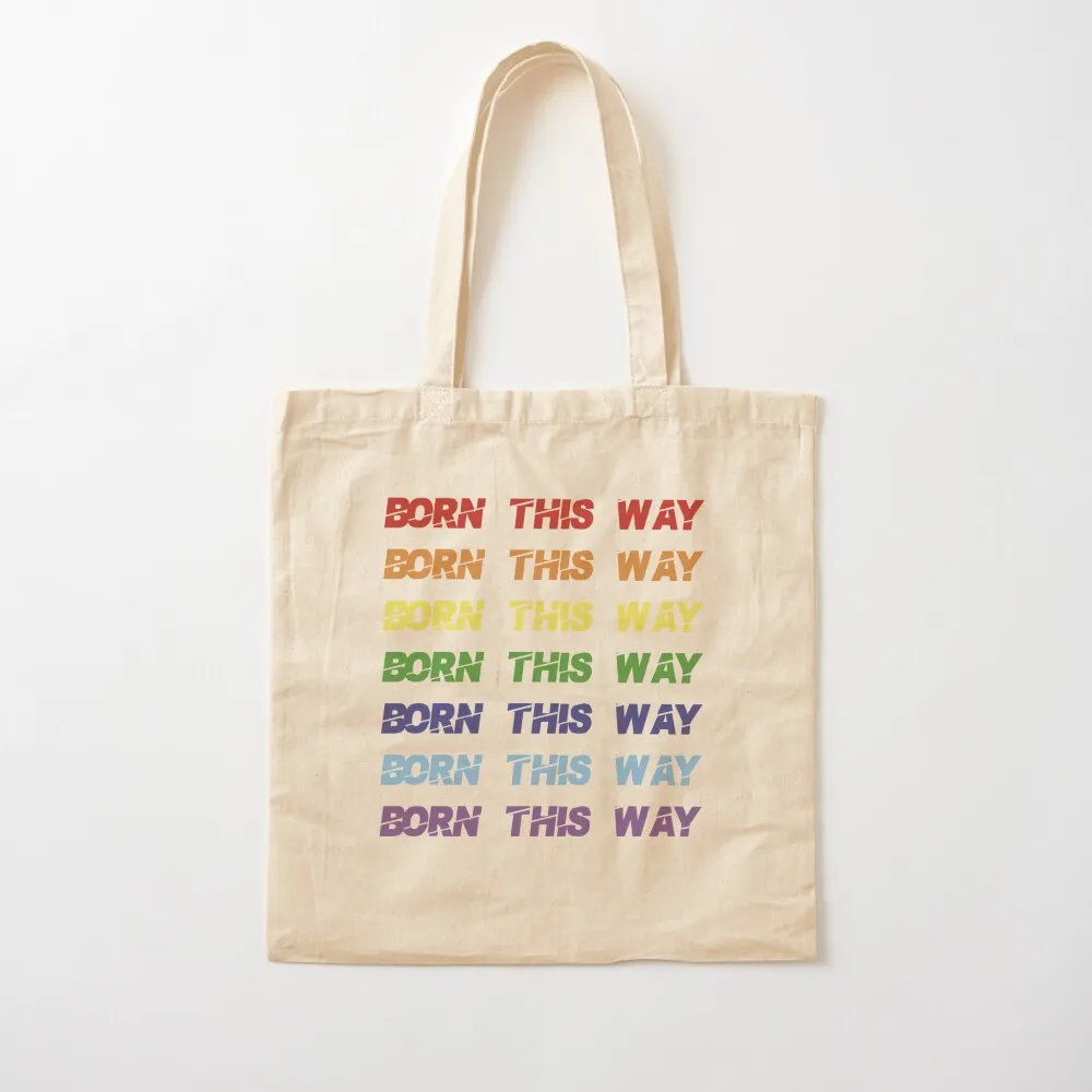 

Born This Way Lady Gaga Tote Bag shopping bag logo Shopper handbag sac pour femme