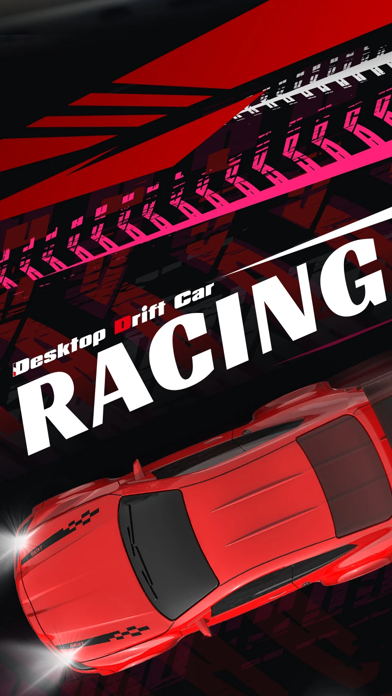 New 4WD 2.4GHZ RC Simulation Mini Drift Car Palm Racing Model Desk Toys 1/64 Scale Remote Control Car Gift for Children Boys.