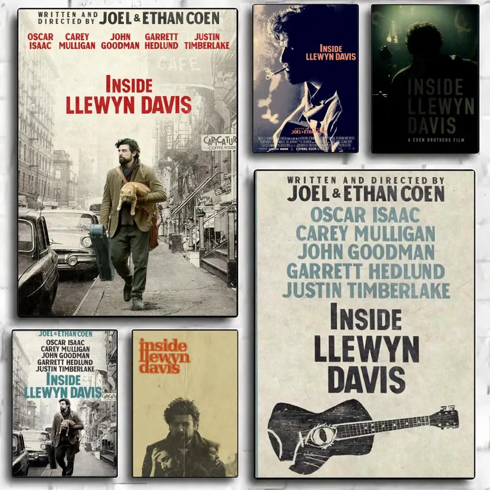 classic movie I-Inside Llewyn Davis-S Painting Calligraphy Nature Inspired Artwork for Living Room  Home Decoration