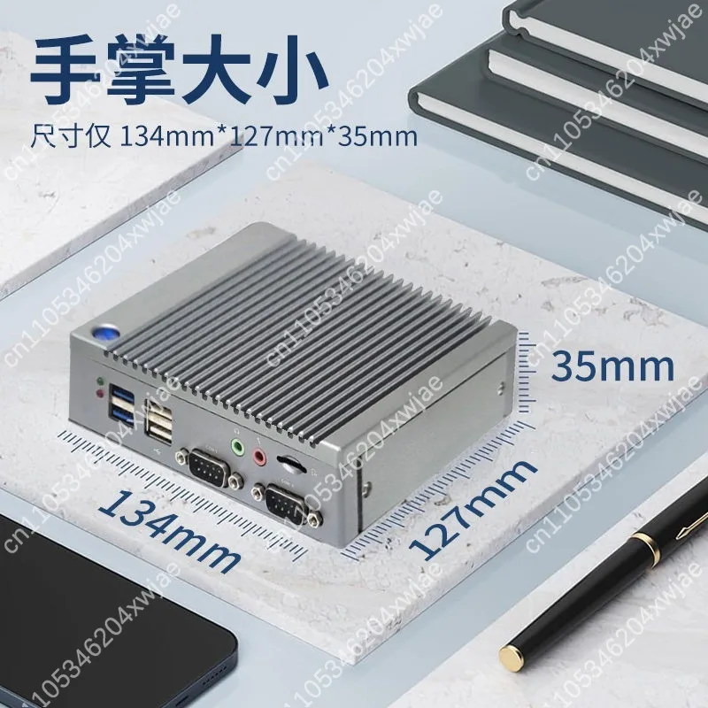 Powerful AI Edge Computer RK3588 Octa Core 8K Decoding, Industrial Fanless Edge Computing Gateway with GPU